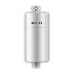 Philips AWP1775/10 Filtre de douche Manuel utilisateur | Fixfr