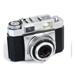 Zeiss Ikon Contina I Manuel utilisateur | Fixfr