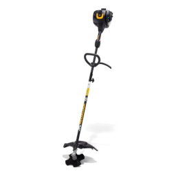 McCulloch Débroussailleuse thermique Mc Culloch 43 cm 26 cc Mode d'emploi | Fixfr