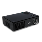 Acer X112 Projector Manuel utilisateur