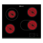 Bauknecht ETPV 7640/IN Hob Manuel utilisateur