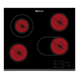 Bauknecht ETPV 7640/IN Hob Manuel utilisateur | Fixfr