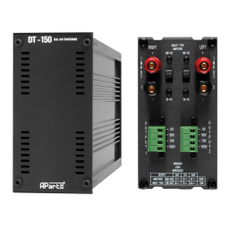 APART DT150 Manuel utilisateur | Fixfr