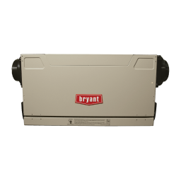 Bryant HRVCRLHB Preferred™ Horizontal Heat Recovery Ventilator Manuel du propriétaire | Fixfr