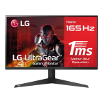 LG 24GQ50F/27GQ50F : Guide d'installation rapide + IA