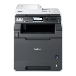 Brother MFC-9460CDN Color Fax Manuel utilisateur