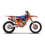 KTM 250 SX-F Factory Edition 2016 Manuel utilisateur