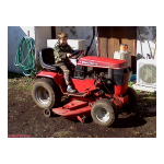 Toro 416-8 Garden Tractor Riding Product Manuel utilisateur