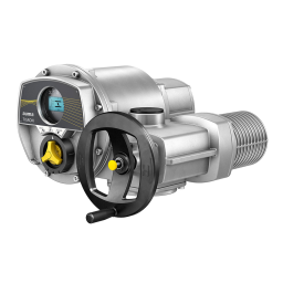 AUMA Multi-turn actuators TIGRON TR-M30X – TR-M1000X Mode d'emploi | Fixfr