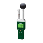 Extech Instruments HT200 Heat Stress WBGT (Wet Bulb Globe Temperature) Meter Manuel utilisateur