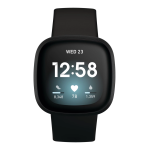 Fitbit VERSA 3 BLACK Montre connect&eacute;e, activity tracker ou montre de sport Manuel du propri&eacute;taire