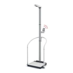 Seca 654 EMR-validated ultrasonic measuring station Manuel utilisateur | Fixfr