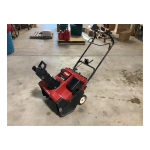 Toro CCR 2000 Snowthrower Manuel utilisateur