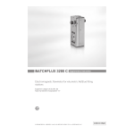 BATCHFLUX 3200 C: Manuel de r&eacute;f&eacute;rence + Chat IA