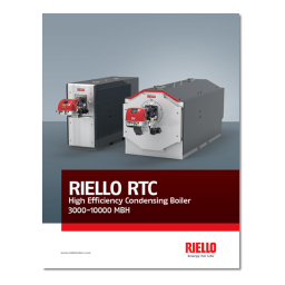 Riello RTC 4000 Installation manuel | Fixfr