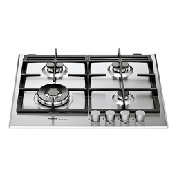 Whirlpool GMA 6422/IXL Hob Mode d'emploi | Fixfr