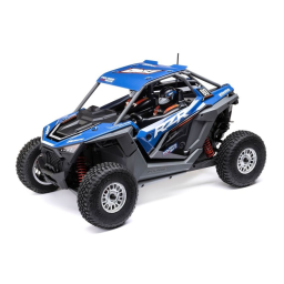 Losi LOS03029T1 1/10 RZR Rey 4WD Brushless RTR, Polaris Manuel du propriétaire | Fixfr