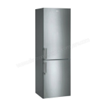 Whirlpool WBE3322 A+NFXF Fridge/freezer combination Manuel utilisateur