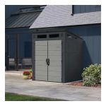 Suncast BMS6511 Everett&reg; 6 ft. x 5 ft. Storage Shed Manuel utilisateur