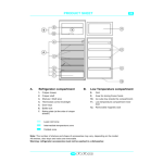 NEUTRO ARC 3600 Fridge/freezer combination Manuel utilisateur