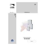 CAME CP24WL BURGLAR ALARM SYSTEM Manuel utilisateur