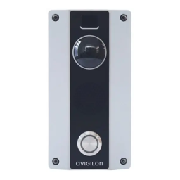 Avigilon H4 Video Intercom Web Interface Mode d'emploi | Fixfr