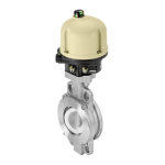 Gemu R477 Tugela Manually operated butterfly valve Mode d'emploi