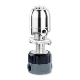 Gemu 565 Pneumatically operated control valve Fiche technique | Fixfr