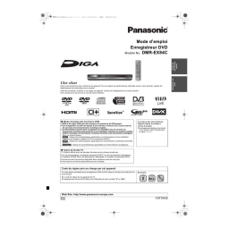 Panasonic DMREH76EC Operating instrustions | Fixfr