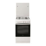 Indesit IS5G2PCW/FR Cooker Manuel utilisateur