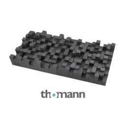 t.akustik Diffusor Manhattan eps set Mode d'emploi | Fixfr