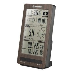 Bresser 7002410 ClimaTemp FW Weather Centre Manuel utilisateur | Fixfr