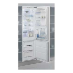 Whirlpool ART 471/3 Fridge/freezer combination Manuel utilisateur