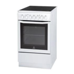 Indesit I5VSH2A(W)/CZ Cooker Manuel utilisateur