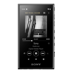 Sony NW A100 Manuel utilisateur | Fixfr