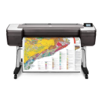 HP DesignJet T1700 Printer series Manuel utilisateur