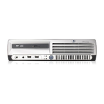 HP Compaq dc7700 Ultra-slim Desktop PC Guide de r&eacute;f&eacute;rence
