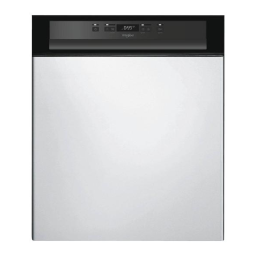 Whirlpool WBC 3C26 B Dishwasher Manuel utilisateur | Fixfr