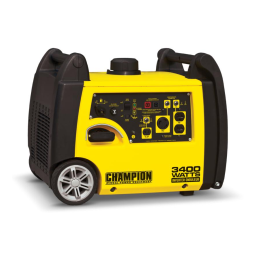 Champion Power Equipment 100269 3400-Watt Inverter Manuel utilisateur | Fixfr