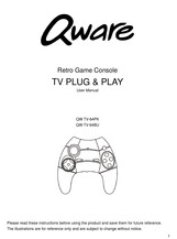 Qware TV-64PK, TV-64BU : Manuel + Chat IA | Fixfr