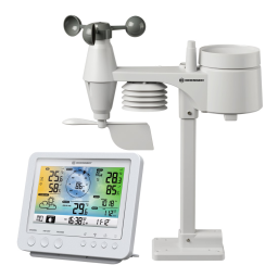 Bresser Professional WIFI colour Weather Center 5-in-1 V Manuel utilisateur | Fixfr