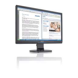 Philips 220SW9 Manuel utilisateur | Fixfr