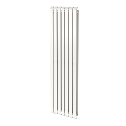 Radiateur acier eau chaude plat vertical blanc 1800W