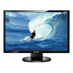 SyncMaster 2443BW/BWX : Manuel Utilisateur + AI Chat | Fixfr