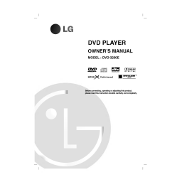 LG DVD-3200E Manuel du propriétaire | Fixfr