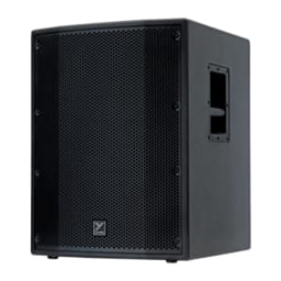 YORKVILLE LS808 18-inch - 1400 watts Manuel utilisateur | Fixfr