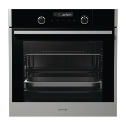 Gorenje BCS747S34X Four encastrable Manuel utilisateur | Fixfr