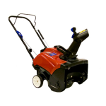 Toro Power Clear 418 ZE Snowthrower Manuel utilisateur