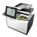 HP PageWide Managed Color MFP E58650 series Manuel utilisateur