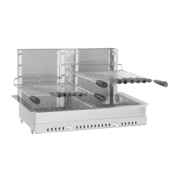 Forge Adour encastrable inox 961.56 Barbecue charbon Product fiche | Fixfr